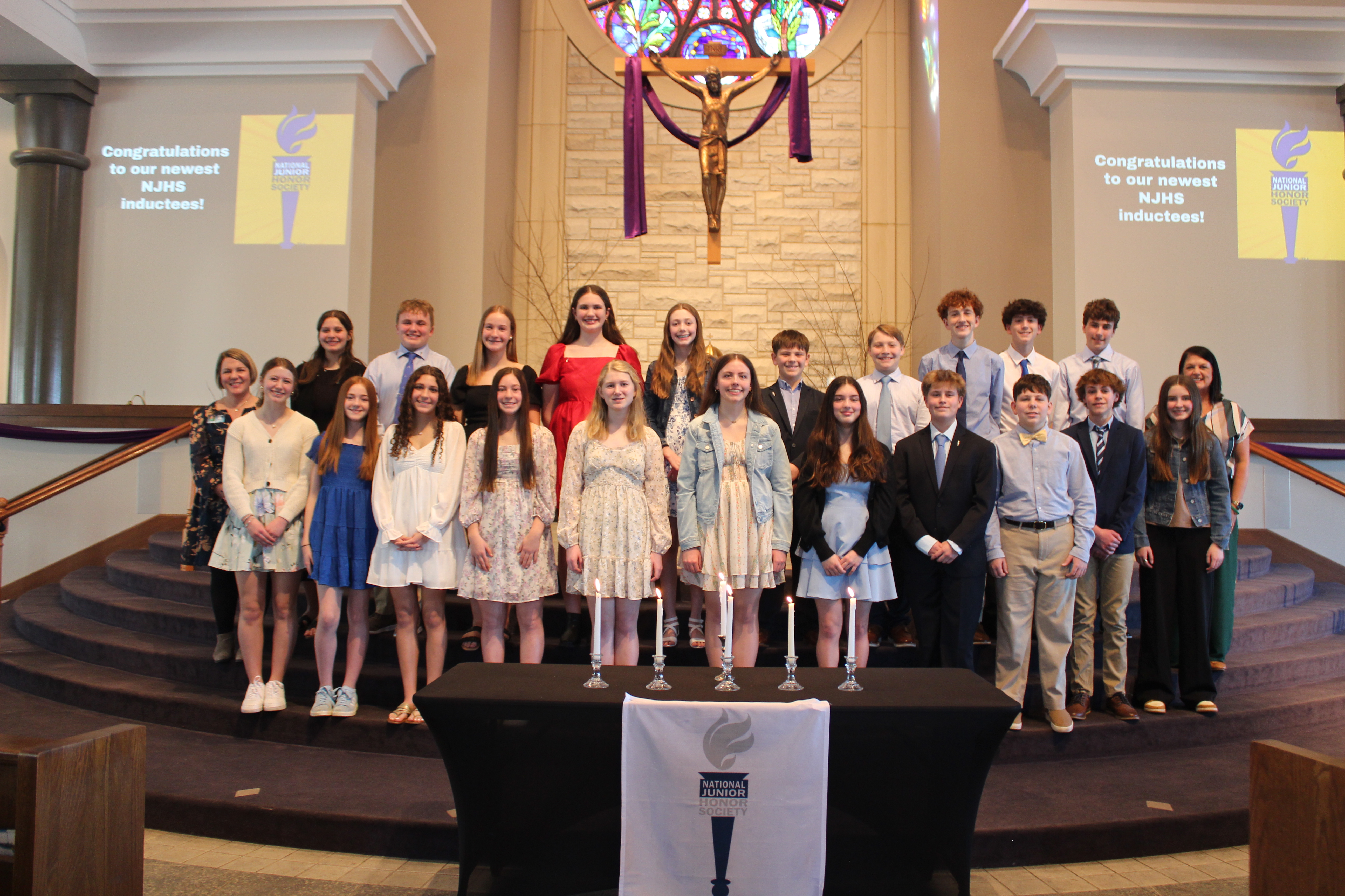 Congratulations to the New NJHS Inductees! > Assumption Catholic School
