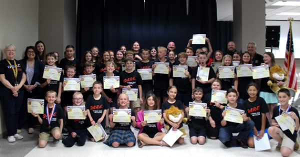 Congratulations Fifth Grade D.A.R.E Graduates!