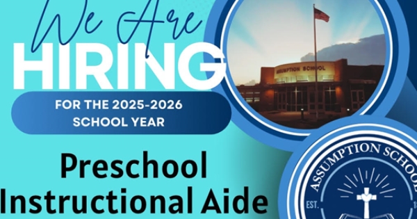We're Hiring an Instructional Aide
