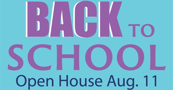 Back-to-School Open House and Parish Feast Day Celebration, Aug. 11