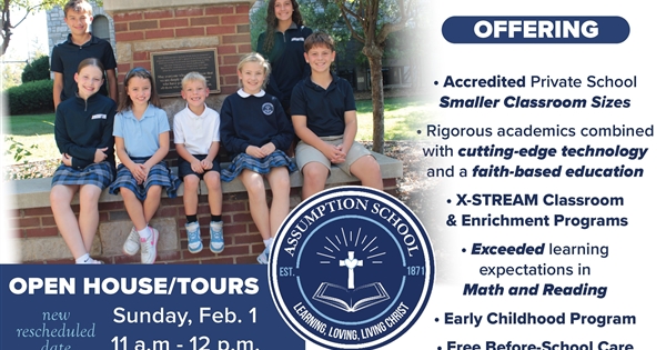 Feb. 1 Rescheduled Open House Welcomes New Students