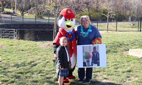 Assumption Gets Surprise Visit from Kona Ice